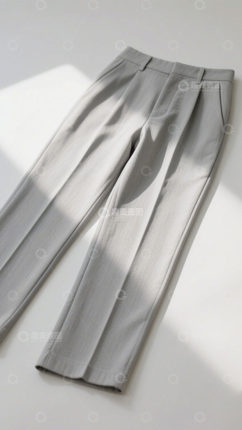 高清大图下载【趣麦麦图】简约休闲裤职场日常穿2