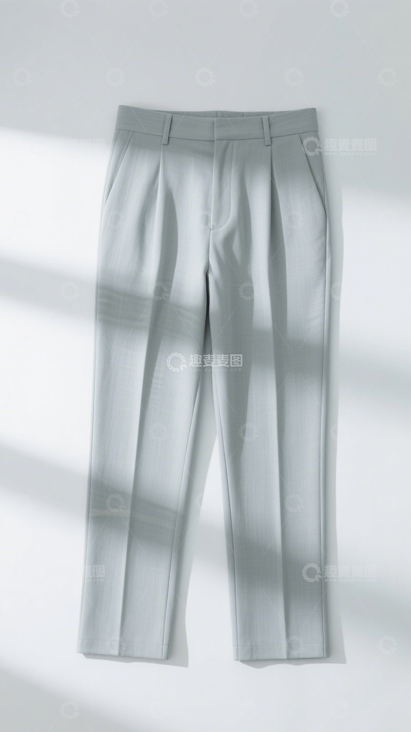 高清大图下载【趣麦麦图】简约休闲裤职场日常穿3