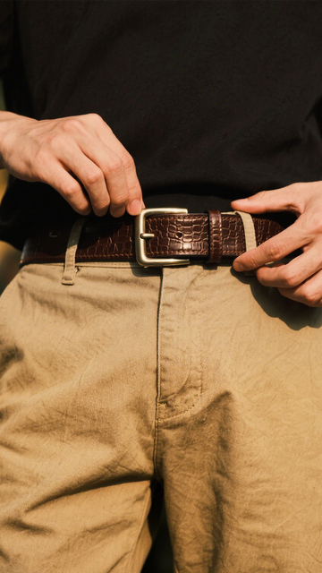 皮带时尚穿搭配饰1