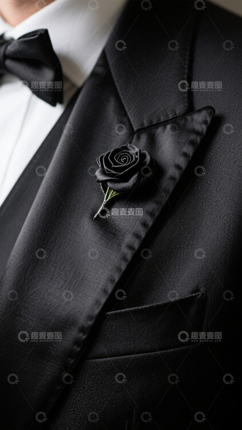高清大图下载【趣麦麦图】西装细节质感穿搭3