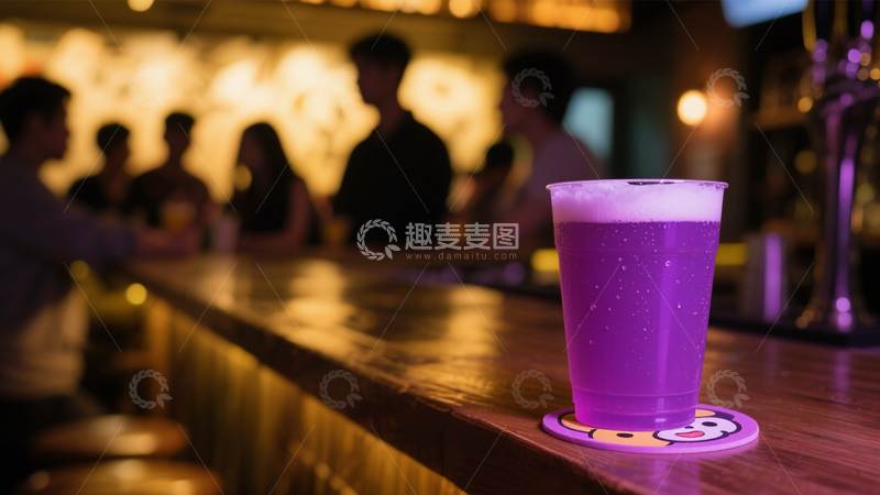 高清大图下载【趣麦麦图】酒吧啤酒休闲氛围2