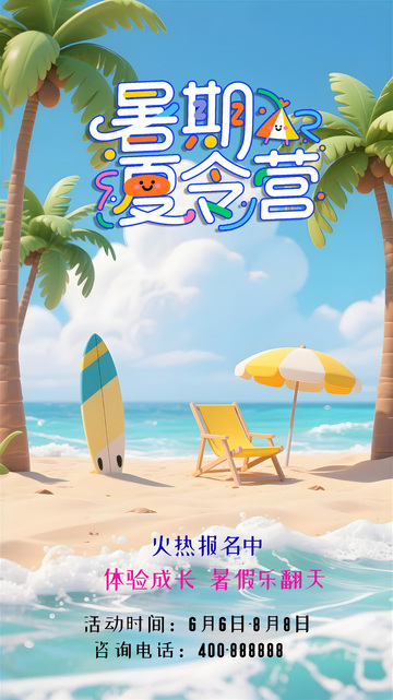 暑期夏令营海报4