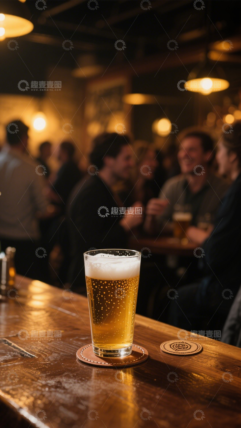 高清大图下载【趣麦麦图】酒吧啤酒休闲氛围