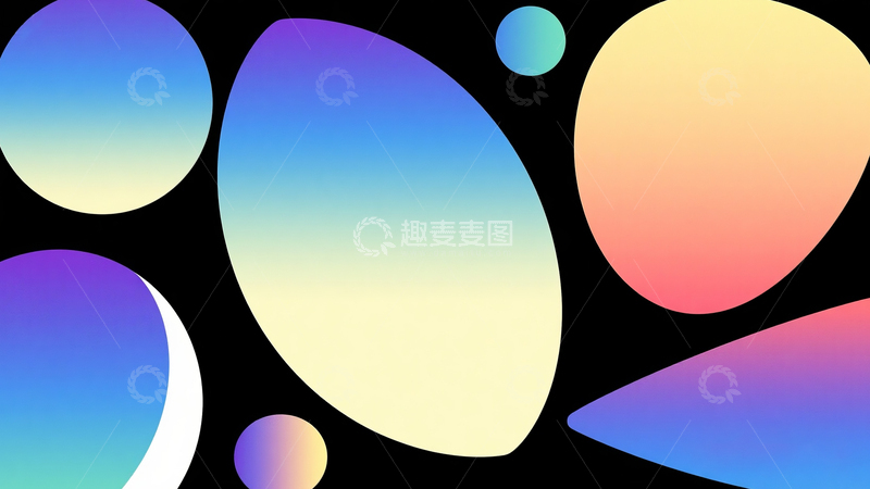 高清大图下载【趣麦麦图】时尚现代几何艺术​