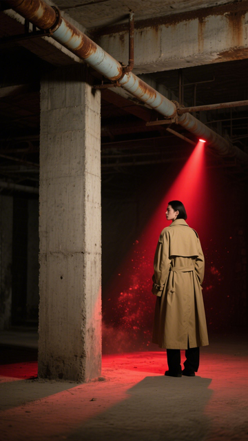 废弃工厂氛围感大片​2