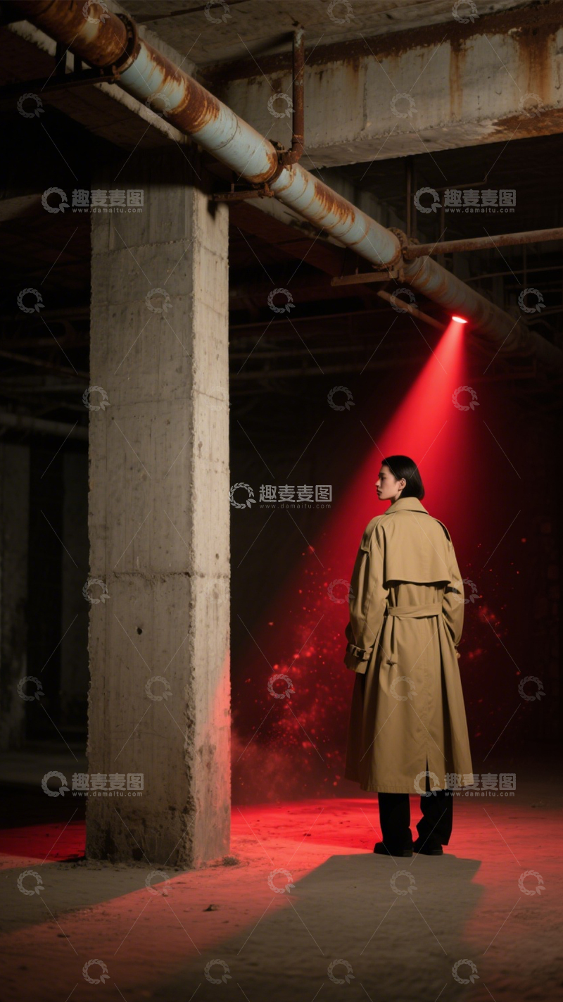 高清大图下载【趣麦麦图】废弃工厂氛围感大片​2