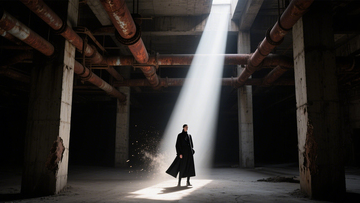 废弃工厂氛围感大片​1