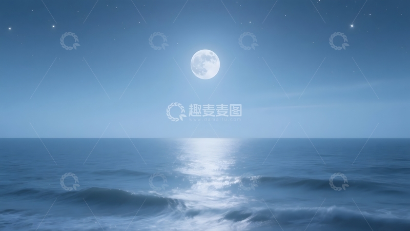 月夜海的静谧之美3