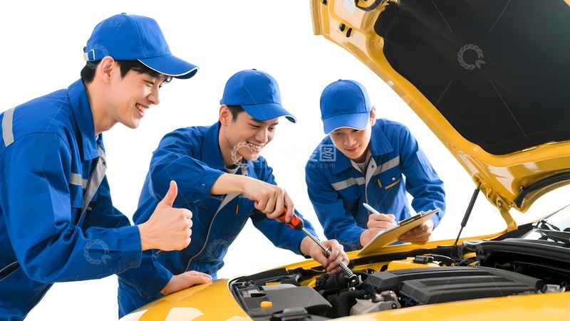 高清大图下载【趣麦麦图】汽车维修保养1