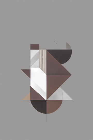 简约现代抽象肌理画3