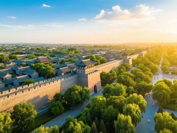 山西平遥古城高清摄影图片AI5