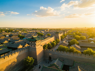 山西平遥古城高清摄影图片AI12