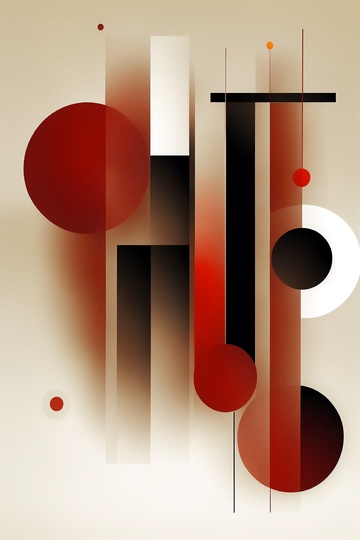 简约现代抽象肌理画7