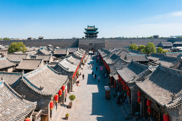 山西平遥古城高清摄影图片AI10