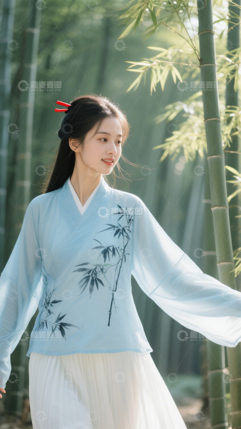 高清大图下载【趣麦麦图】国风汉服诗意穿搭2