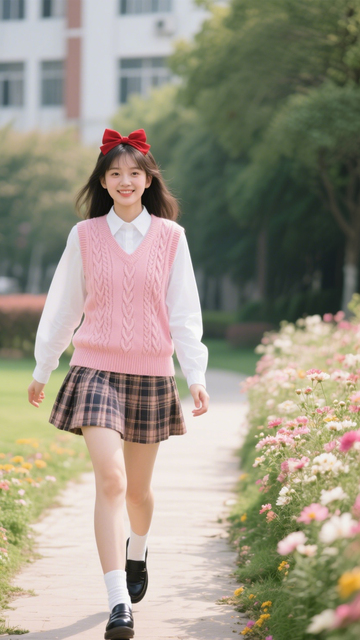 学院马甲青春气息