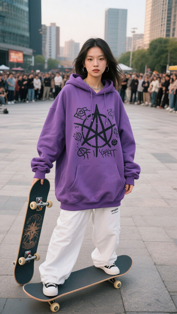 街头潮服个性穿搭1