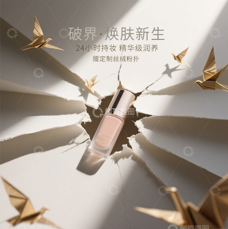 电商美妆促销海报1