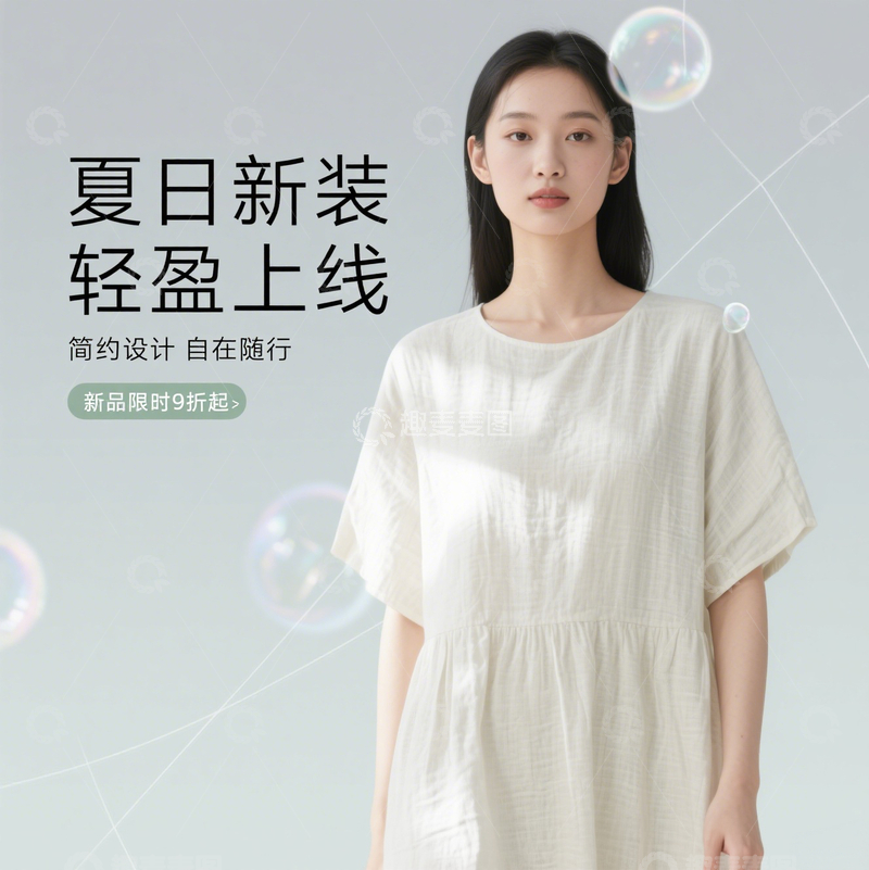 源文件下载【趣麦麦图】电商服装主图海报12