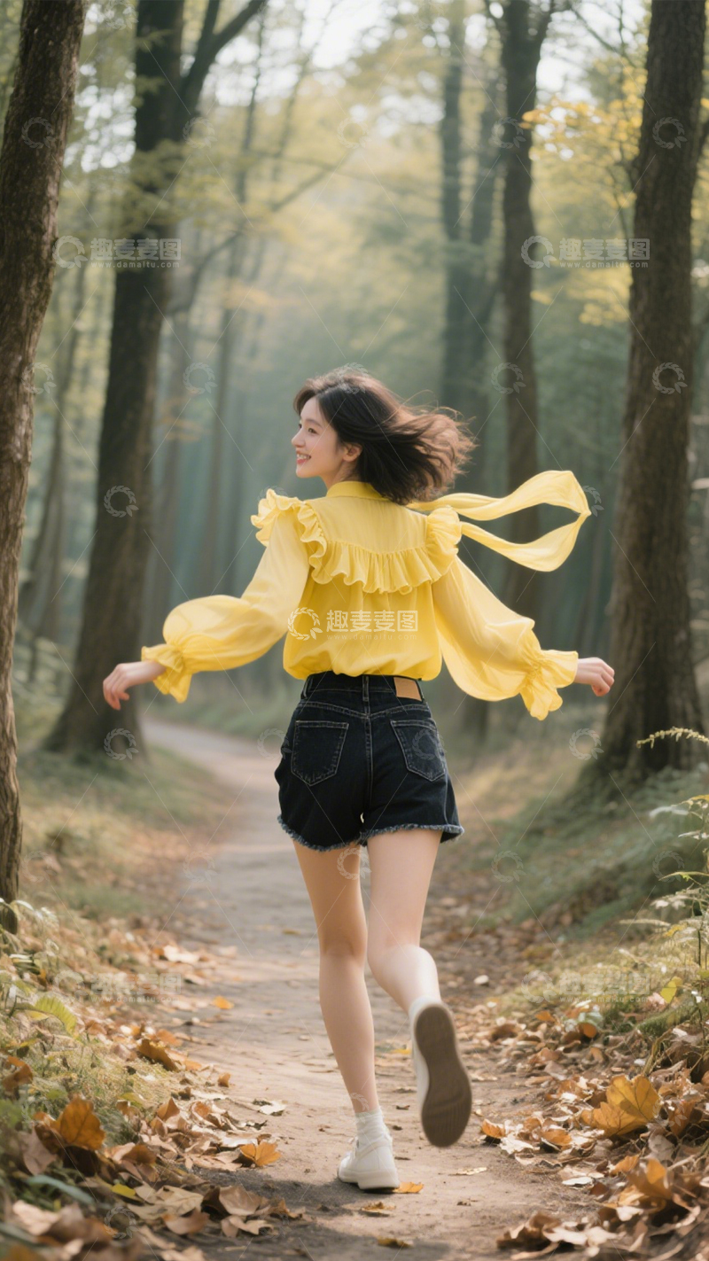 高清大图下载【趣麦麦图】浅色系穿搭清新氛围3