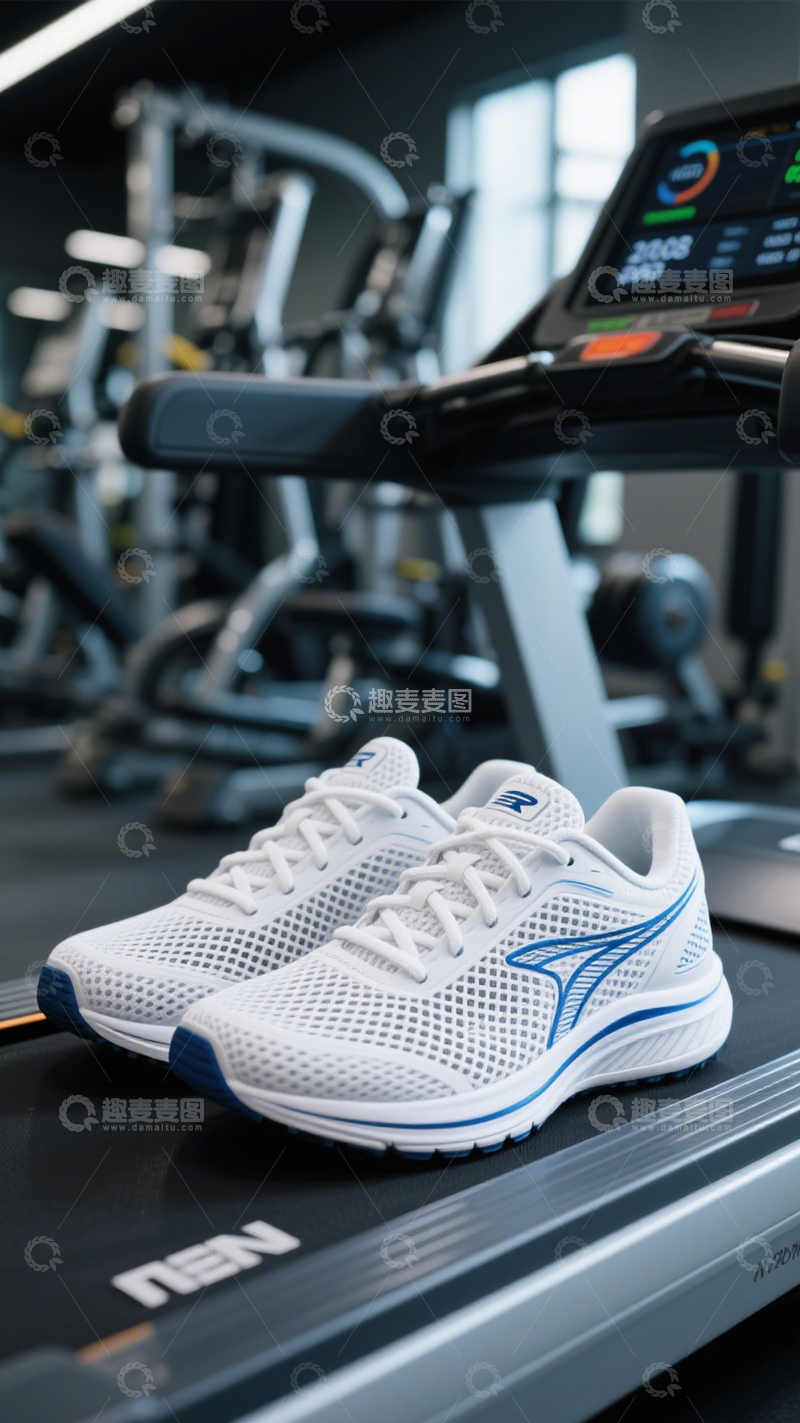 高清大图下载【趣麦麦图】运动跑鞋活力穿搭1