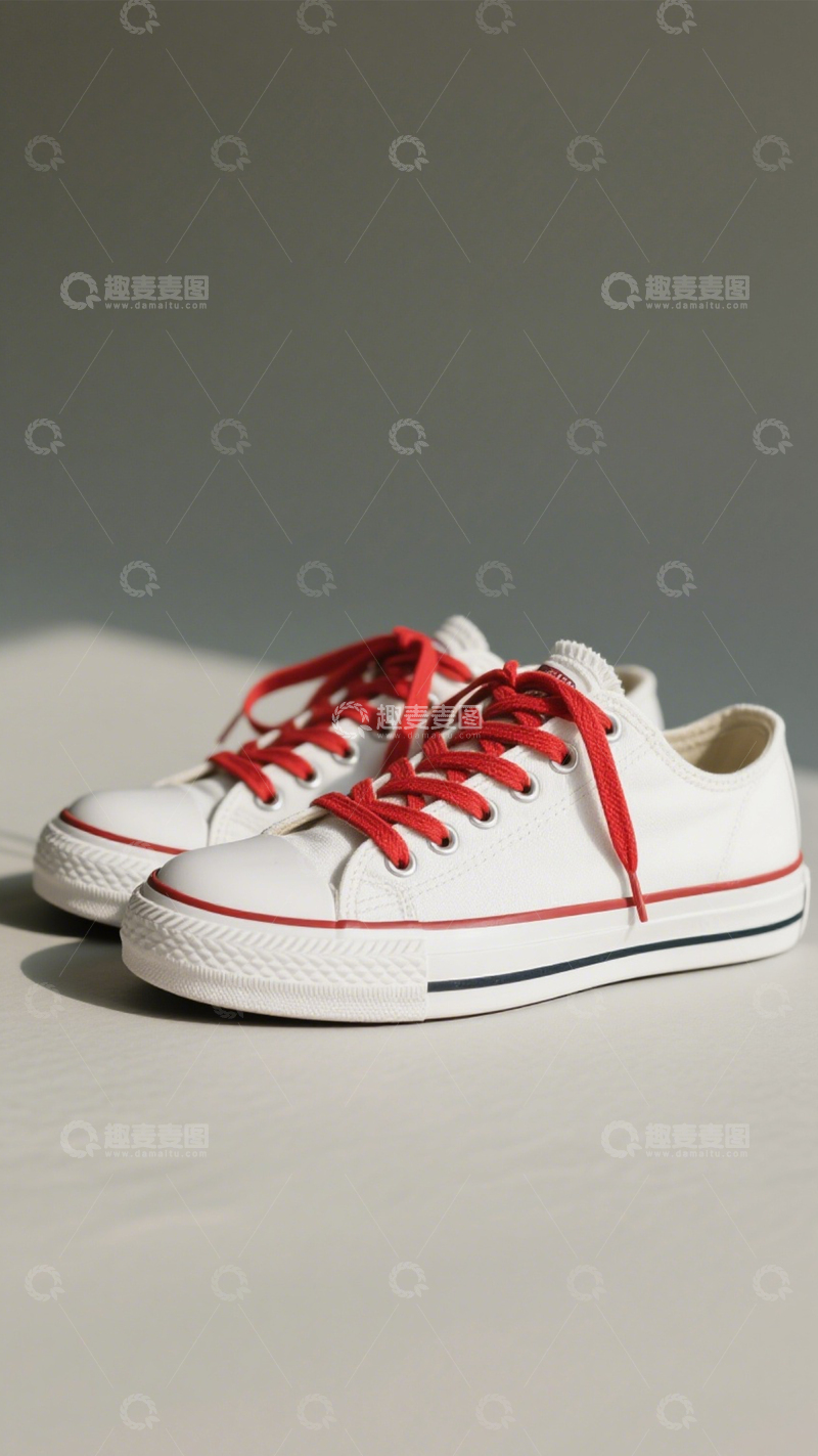 高清大图下载【趣麦麦图】帆布鞋日常穿搭首选3