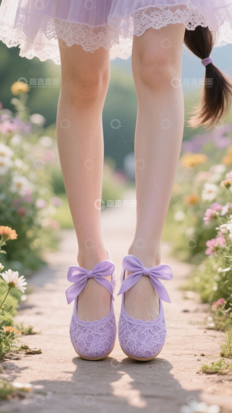 高清大图下载【趣麦麦图】芭蕾鞋甜美穿搭搭档3