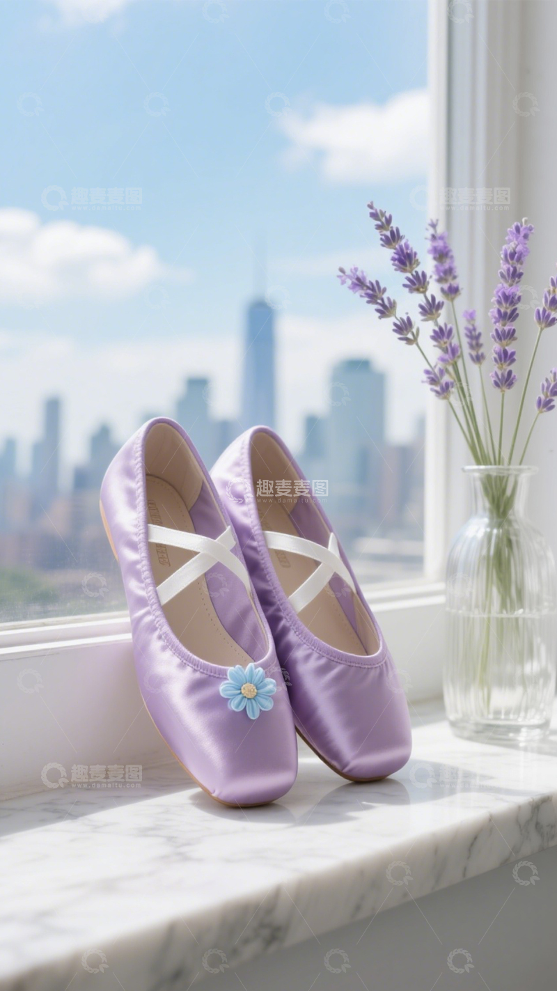 高清大图下载【趣麦麦图】芭蕾鞋甜美穿搭搭档2