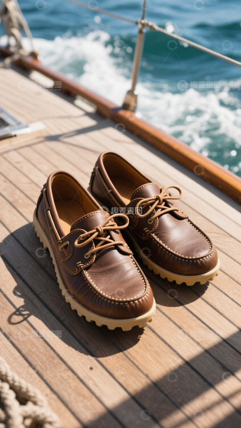 高清大图下载【趣麦麦图】帆船鞋开启休闲穿搭1