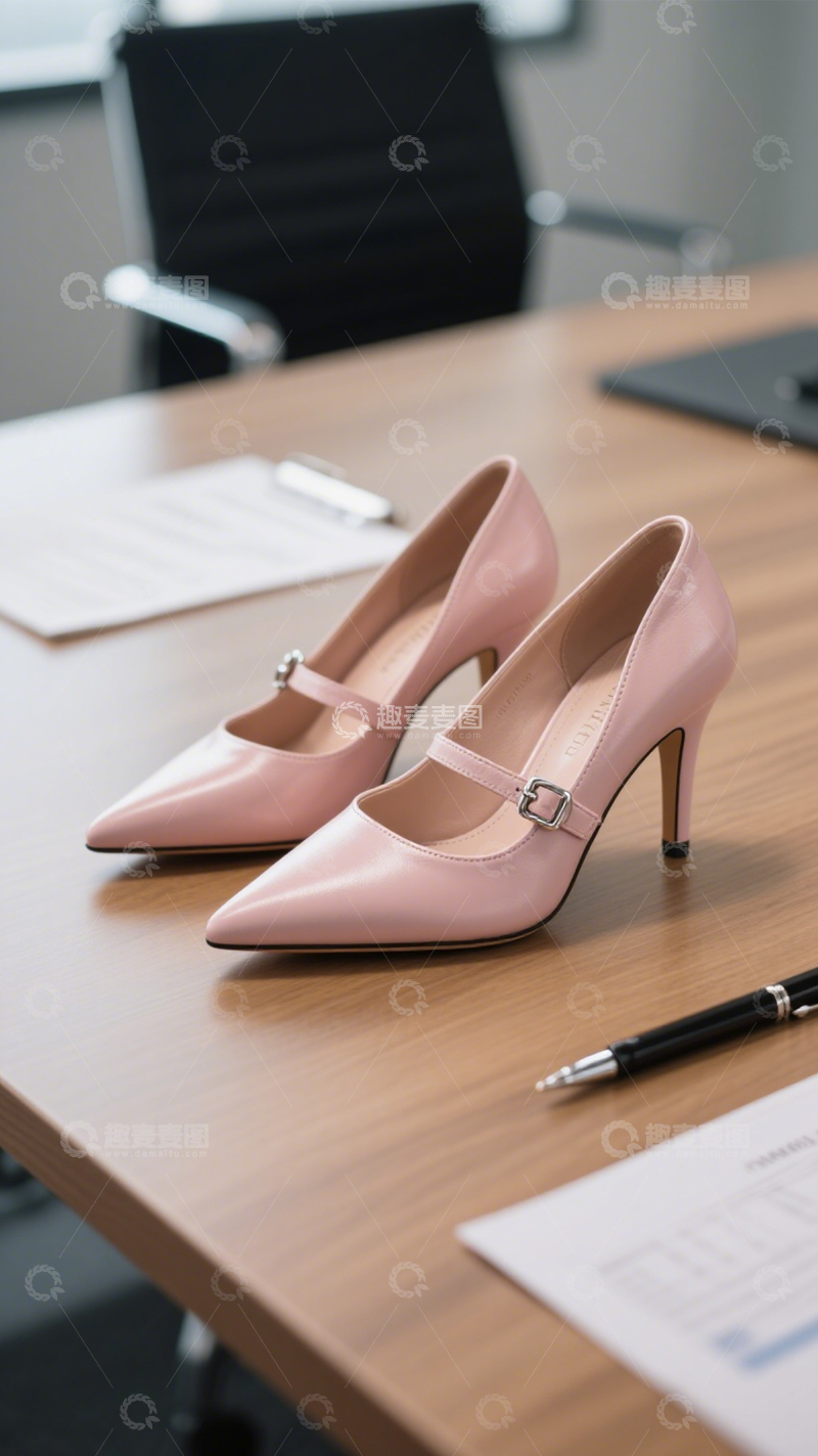 高清大图下载【趣麦麦图】高跟鞋职场穿搭之选2