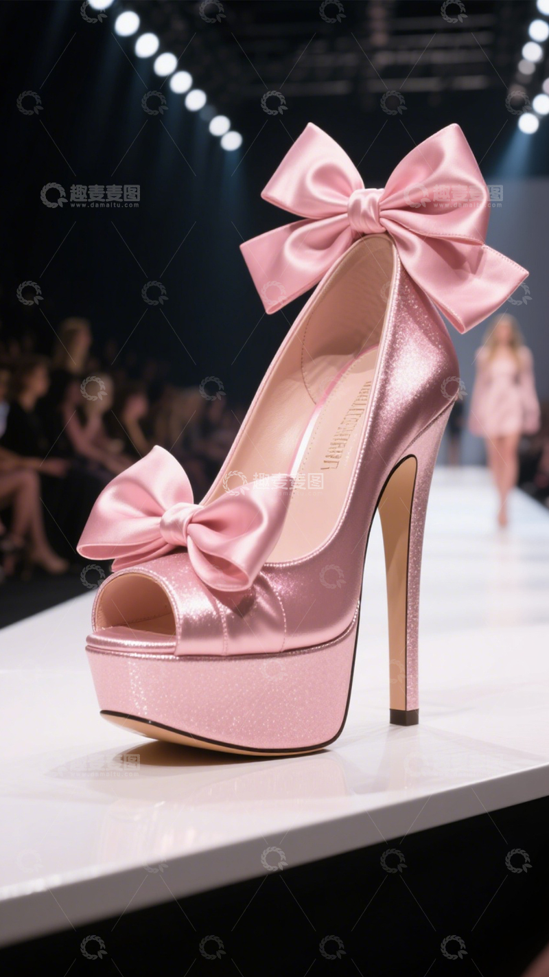 高清大图下载【趣麦麦图】高跟鞋晚宴穿搭焦点