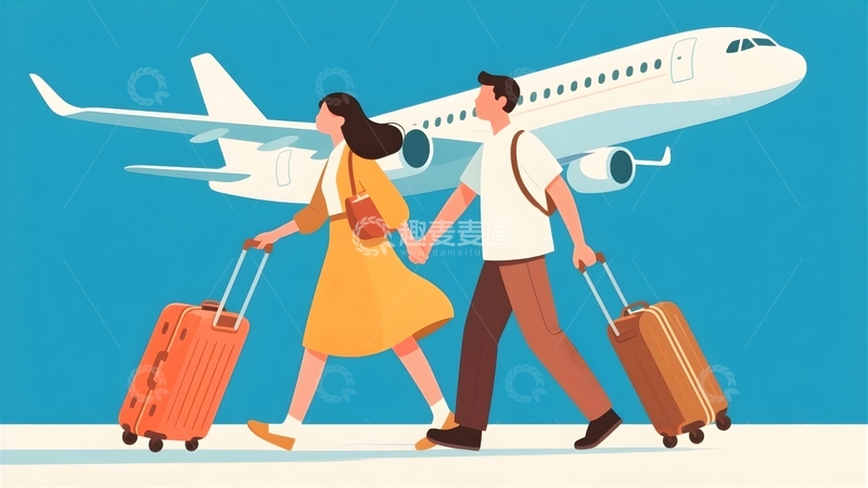 高清大图下载【趣麦麦图】旅游度假人物素材7