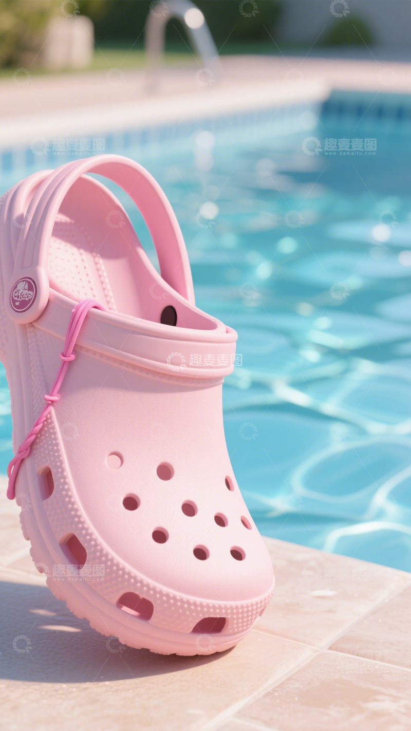 高清大图下载【趣麦麦图】洞洞鞋休闲穿搭之选2