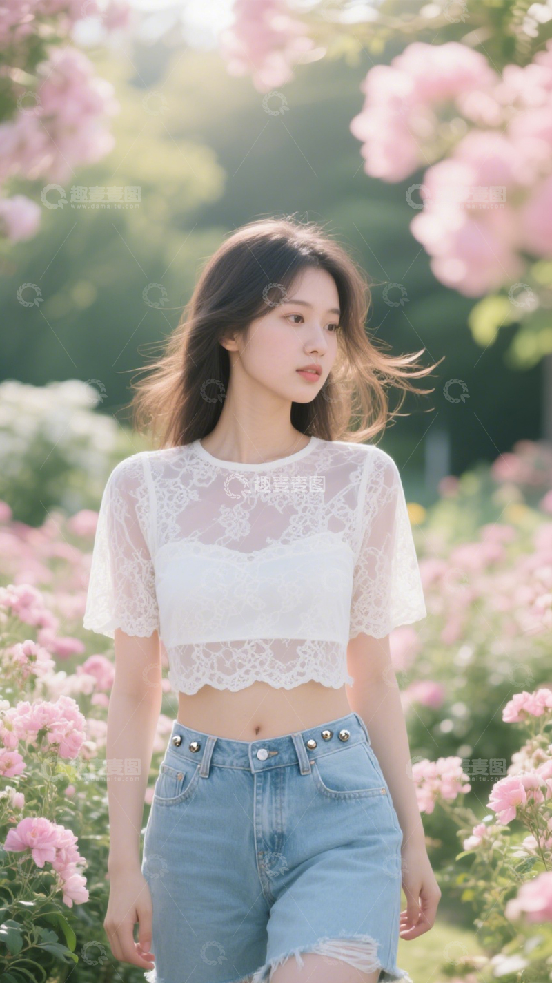高清大图下载【趣麦麦图】上衣清新穿搭必备