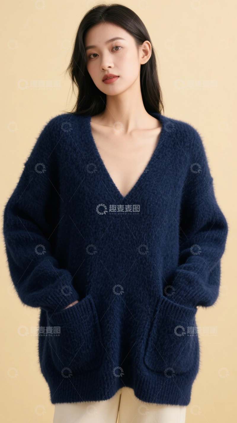 高清大图下载【趣麦麦图】毛衣日常穿搭利器