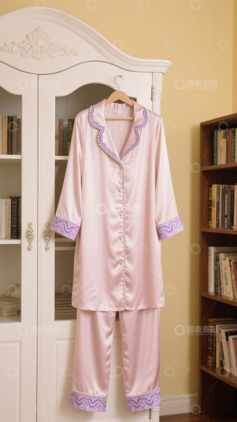 高清大图下载【趣麦麦图】睡衣居家优雅之选1