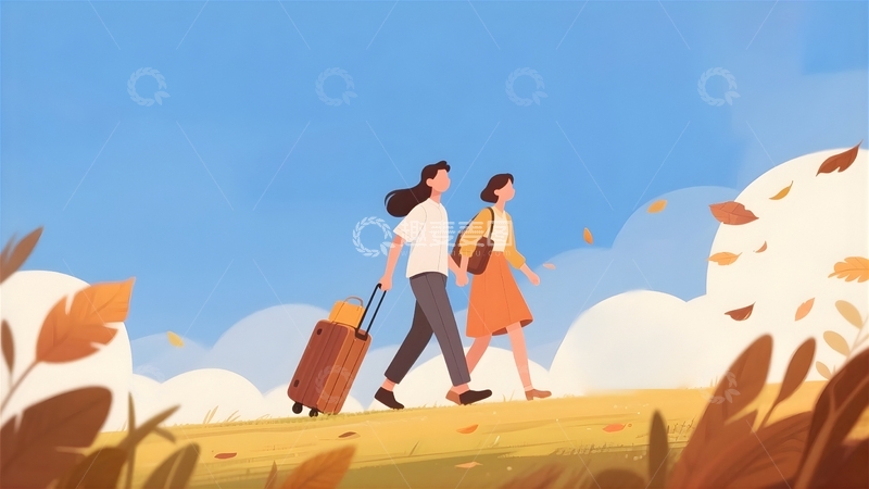 高清大图下载【趣麦麦图】旅游旅行度假人物素材12