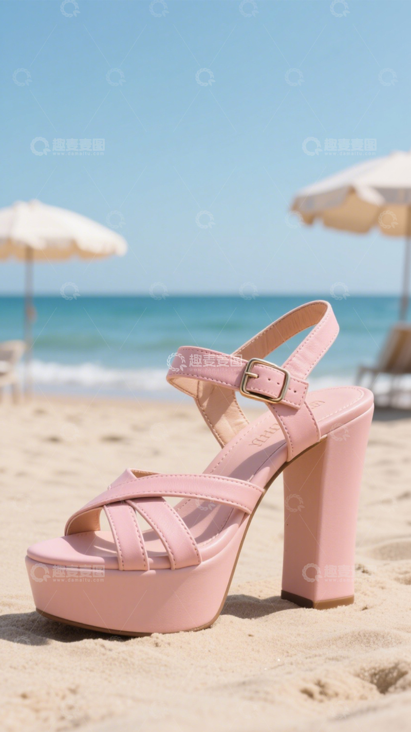 高清大图下载【趣麦麦图】凉鞋度假穿搭好拍档2