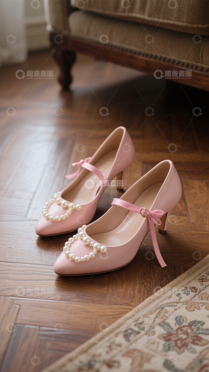 高清大图下载【趣麦麦图】高跟鞋优雅穿搭利器1