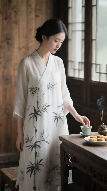 中式长衫国风禅意之选