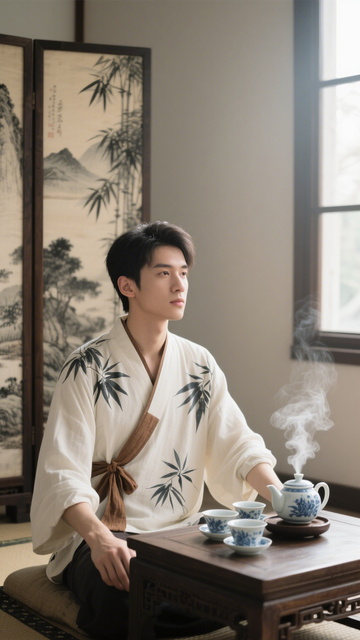 中式长衫国风禅意之选1