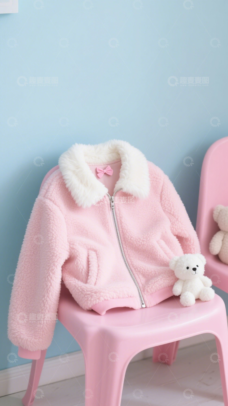 高清大图下载【趣麦麦图】粉套装冬日甜美风2