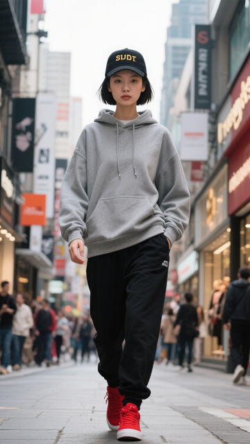 街头潮流休闲穿搭2