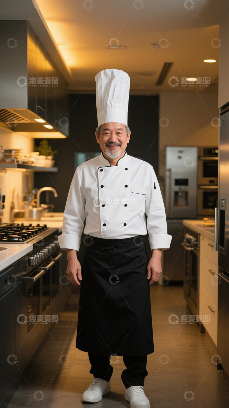 高清大图下载【趣麦麦图】厨师职业餐厅风采1