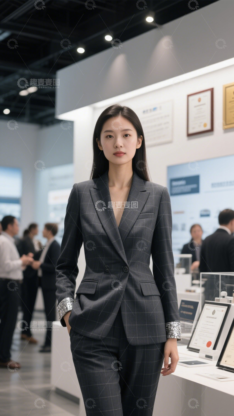 高清大图下载【趣麦麦图】职场精英西装穿搭2