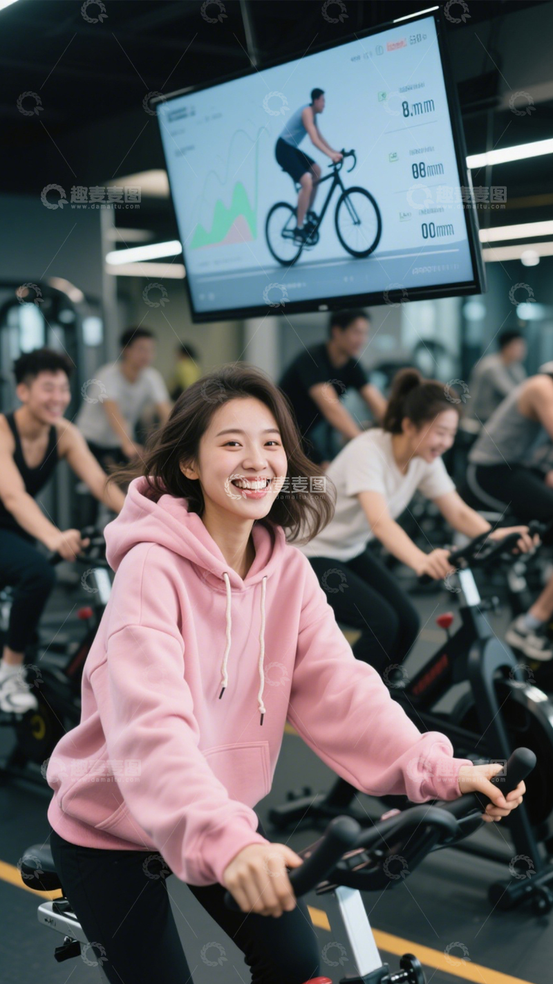 高清大图下载【趣麦麦图】活力健身运动穿搭2