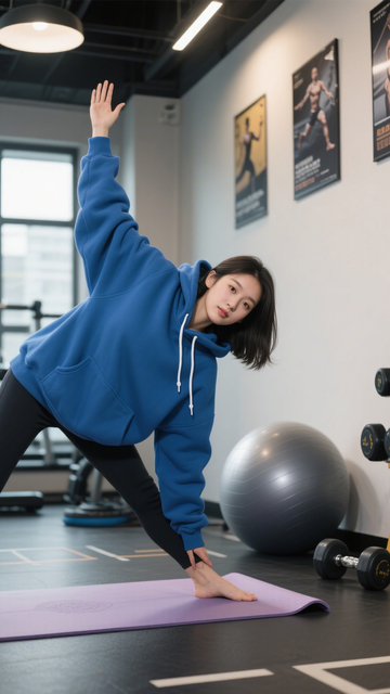 活力健身运动穿搭1