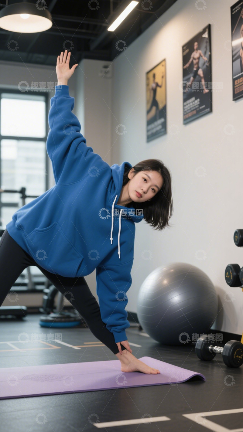 活力健身运动穿搭1