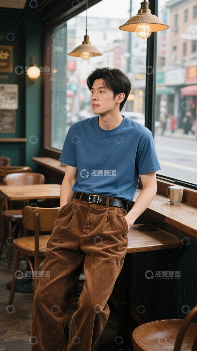 高清大图下载【趣麦麦图】复古集市街头穿搭2