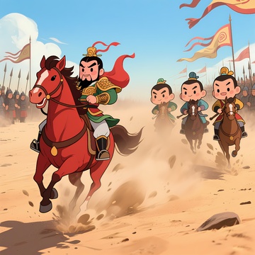 三国演义三英战吕布1